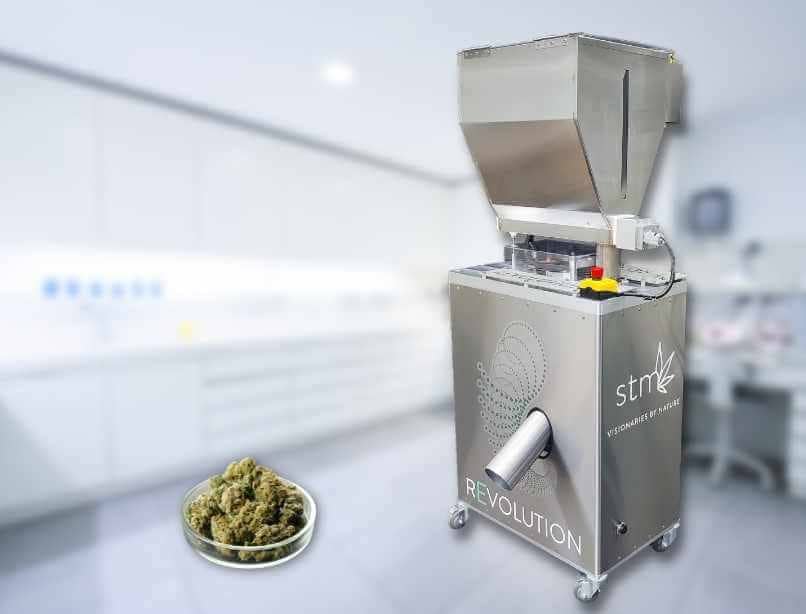 Revolution commercial cannabis grinder not shredder